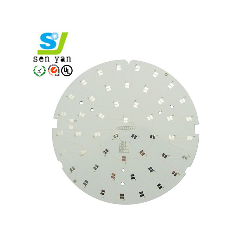 The new ceramic LED light strip board express pcb with high quality printed electronic components mounting circuit manuf