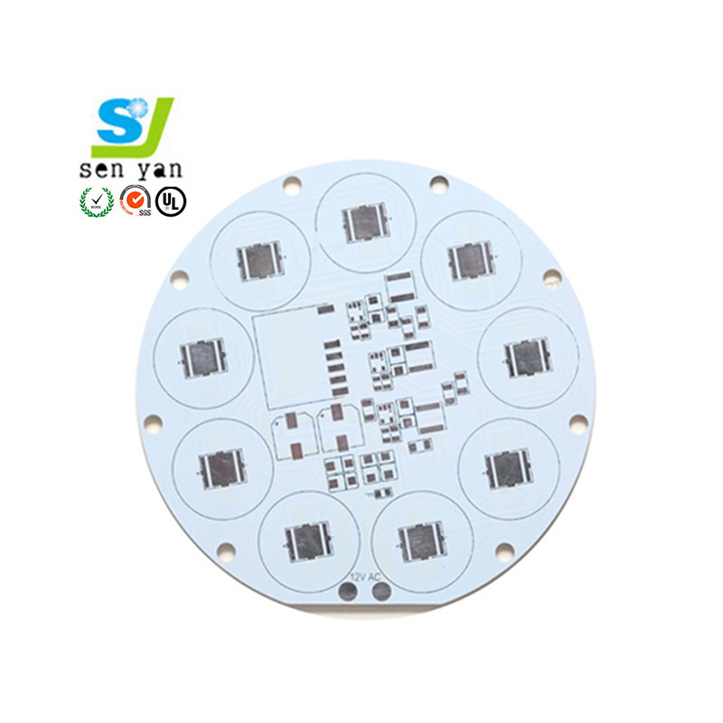 The new ceramic LED light strip board express pcb with high quality printed electronic components mounting circuit manuf